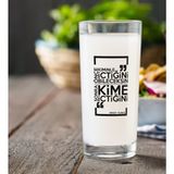 BK Gift Kişiye Özel Renkli Baskılı Önce Kiminle Içtiğini Bileceksin Rakı Bardağı-2