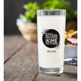 BK Gift Kişiye Özel Renkli Baskılı Önce Kiminle Içtiğini Bileceksin Rakı Bardağı-3