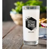 BK Gift Kişiye Özel Renkli Baskılı Önce Kiminle Içtiğini Bileceksin Rakı Bardağı-4