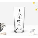 BK Gift Kişiye Özel Renkli Baskılı Sağlığına Tasarımlı Rakı Bardağı-1