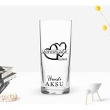 BK Gift Kişiye Özel Renkli Baskılı Yaramızda Kalsın Tasarımlı Rakı Bardağı-1