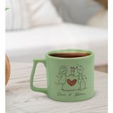 Bk Gift Kişiye Özel Sevgili Isimli Pastel Yeşil Middle Kupa Bardak, Arkadaşa Hediye, Ev Hediyesi, Doğum Günü Hediyesi, Ofis Hediyesi-1 - Sarı