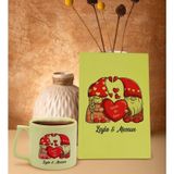 Bk Gift Kişiye Özel Sevgili Isimli Sarı Sert Kapaklı Defter Ve Middle Kupa Seti, Arkadaşa Hediye, Yeni Iş Hediyesi, Doğum Günü Hediyesi-2
