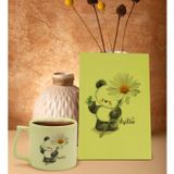 Bk Gift Kişiye Özel Sevgili Isimli Sarı Sert Kapaklı Defter Ve Middle Kupa Seti, Arkadaşa Hediye, Yeni Iş Hediyesi, Doğum Günü Hediyesi-8