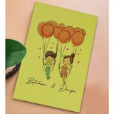 Bk Gift Kişiye Özel Sevgili Isimli Sert Kapaklı Sarı Lastikli Defter -5