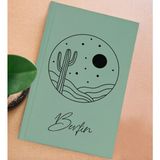 Bk Gift Kişiye Özel Sevgili Isimli Sert Kapaklı Su Yeşili Lastikli Defter -5