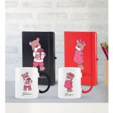 Bk Gift Kişiye Özel Sevgili Temalı 2’li Defter Kupa Hediye Seti, Sevgiliye Hediye, Sevgililer Günü Hediyesi-10