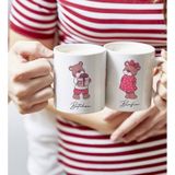 Bk Gift Kişiye Özel Sevgililer Temalı 2’li Beyaz Kupa Bardak, Sevgililer Günü Hediyesi, Sevgiliye Hediye, Ev Hediyesi-9