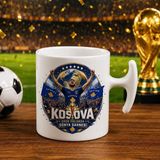 Bk Gift Kosova Taraftar Temalı Dünya Futbol Kupası Tasarımlı Hammer Kupa Bardak-4 - 1 Adet