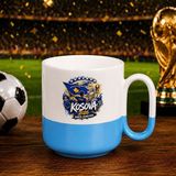 Bk Gift Kosova Taraftar Temalı Dünya Futbol Kupası Tasarımlı Mavi Joyful Kupa Bardak-2 - 1 Adet