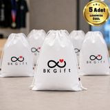 BK Gift Logonuza Özel 5 Adet Su Geçirmez Büzgülü Spor Sırt Çantası 36X44 cm Baskılı Set