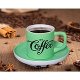 BK Gift Mat Yeşil Renk Türk Kahvesi Fincanı-1