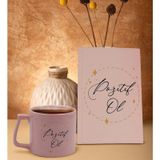 Bk Gift Pudra Pembesi Sert Kapaklı Defter ve Middle Kupa Seti, Arkadaşa Hediye, Yeni Iş Hediyesi, Doğum Günü Hediyesi-16