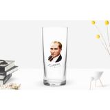 Bk Gift Renkli Baskılı Atatürk Temalı Rakı Bardağı-12
