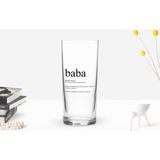 Bk Gift Renkli Baskılı Baba Tasarımlı Rakı Bardağı-1