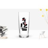 Bk Gift Renkli Baskılı Godfather Baba Tasarımlı Rakı Bardağı-18
