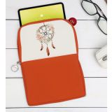 BK Gift Rüya Kapanı Tasarımlı Taşınabilir Koruyucu Tablet Kılıfı & Organizer Çanta - Turuncu-1