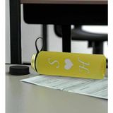 Bk Gift Sevgiliye Özel Isi ml i Sarı Defter ve Cam Matara Hediye Seti 12 Sevgiliye Hediye Sevgililer Günü Yeni Iş Hediyesi