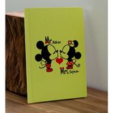 Bk Gift Sevgiliye Özel Isi ml i Sarı Defter ve Cam Matara Hediye Seti 5 Sevgiliye Hediye Sevgililer Günü Yeni Iş Hediyesi