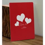 Bk Gift Sevgiliye Özel Isimli Kırmızı Defter ve Cam Matara Hediye Seti-1, Sevgiliye Hediye, Sevgililer Günü, Yeni iş hediyesi
