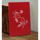 Bk Gift Sevgiliye Özel Isimli Kırmızı Defter ve Cam Matara Hediye Seti-6, Sevgiliye Hediye, Sevgililer Günü, Yeni iş hediyesi