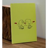 Bk Gift Sevgiliye Özel Isimli Sarı Defter ve Cam Matara Hediye Seti-8, Sevgiliye Hediye, Sevgililer Günü, Yeni Iş Hediyesi