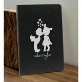 Bk Gift Sevgiliye Özel Isimli Siyah Defter ve Kırmızı Cam Matara Hediye Seti-11, Sevgiliye Hediye, Sevgililer Günü, Yeni iş hediyesi