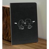 Bk Gift Sevgiliye Özel Isimli Siyah Defter ve Kırmızı Cam Matara Hediye Seti-3, Sevgiliye Hediye, Sevgililer Günü, Yeni iş hediyesi