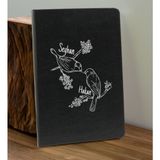 Bk Gift Sevgiliye Özel Isimli Siyah Defter ve Kırmızı Cam Matara Hediye Seti-6, Sevgiliye Hediye, Sevgililer Günü, Yeni iş hediyesi