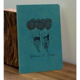 Bk Gift Sevgiliye Özel Isimli Turkuaz Defter ve Cam Matara Hediye Seti-2, Sevgiliye Hediye, Sevgililer Günü, Yeni Iş Hediyesi