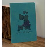 Bk Gift Sevgiliye Özel Isimli Turkuaz Defter ve Cam Matara Hediye Seti-3, Sevgiliye Hediye, Sevgililer Günü, Yeni Iş Hediyesi