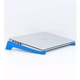 BK Gift Taşınabilir Ahşap Mavi Notebook Laptop Standı