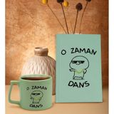Bk Gift Yeşil Sert Kapaklı Defter ve Middle Kupa Seti, Arkadaşa Hediye, Yeni Iş Hediyesi, Doğum Günü Hediyesi-3