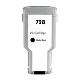 BK HP 728 Matte Black Mat Siyah 300ML Muadil Plotter Kartuşu F9J68A