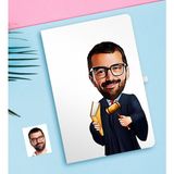 BK Kişiye Özel Bay Hakim Karikatürlü Defter