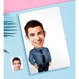 BK Kişiye Özel Bay Polis Karikatürlü Defter-3