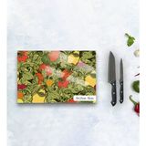 BK Kişiye Özel Cam Kesme ve Sunum Tablası 20X30CM Model 2