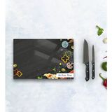 BK Kişiye Özel Cam Kesme ve Sunum Tablası 20X30CM Model 3