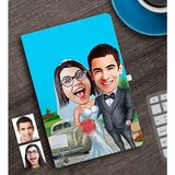 BK Kişiye Özel Evleniyoruz Karikatürlü Defter-1