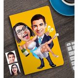 BK Kişiye Özel Evleniyoruz Karikatürlü Defter-4