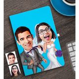 BK Kişiye Özel Evleniyoruz Karikatürlü Defter-6