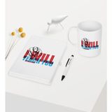 BK Kişiye Özel Ingilizce Öğretmeni Temalı Beyaz Defter Kalem Kupa Seti - 2