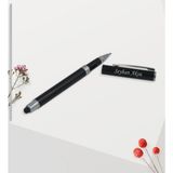 BK Kişiye Özel Isimli 542 Siyah Metal Roller Touchpen Kalem