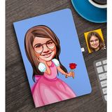 BK Kişiye Özel Kız Çocuk Prenses Karikatürlü Defter-2