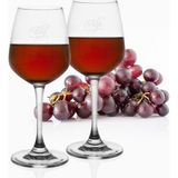 BK Kişiye Özel Lazer Kesim Isim Işlemeli Şarap Kadehi Seti