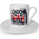 BK Kişiye Özel London Tasarımlı Türk Kahvesi Fincanı - 3