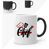 BK Kişiye Özel Master Chef Sihirli Kupa Bardak - 4