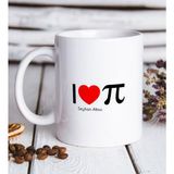 Bk Kişiye Özel Matematik Öğretmeni Beyaz Kupa Bardak-12