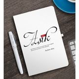 BK Kişiye Özel Mânâ Aşık Beyaz Defter ve Kalem Hediye Seti
