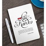 BK Kişiye Özel Mânâ Kız Kardeş Beyaz Defter ve Kalem Hediye Seti
